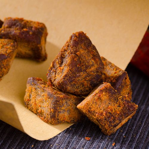 良品铺子猪肉粒xo酱98g猪肉干休闲零食小吃独立包装